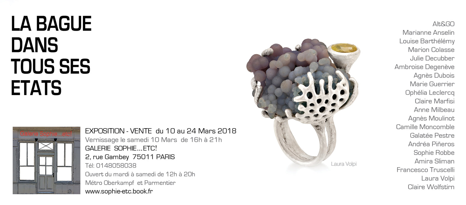 Expo la bague dans tous ces états 2018